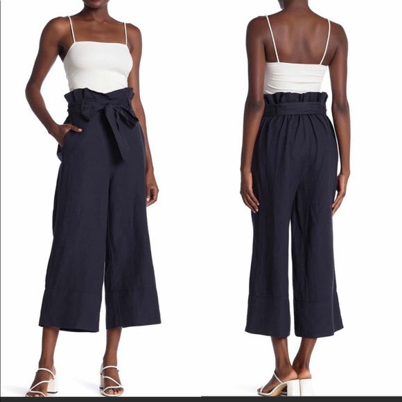 BLANK NYC Paperbag waist lined blend pants - Picture 1 of 14